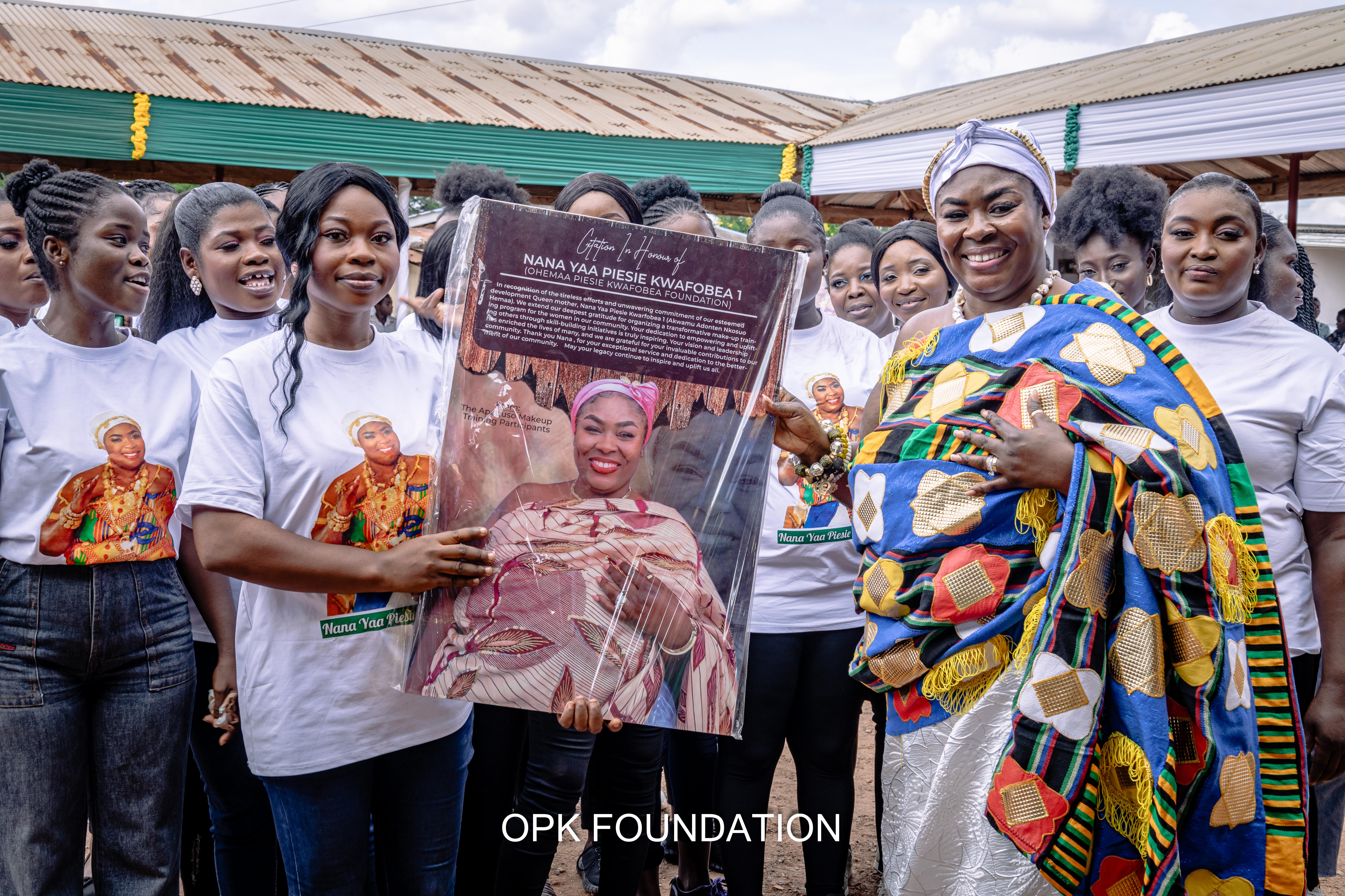 Founders engaging with youth